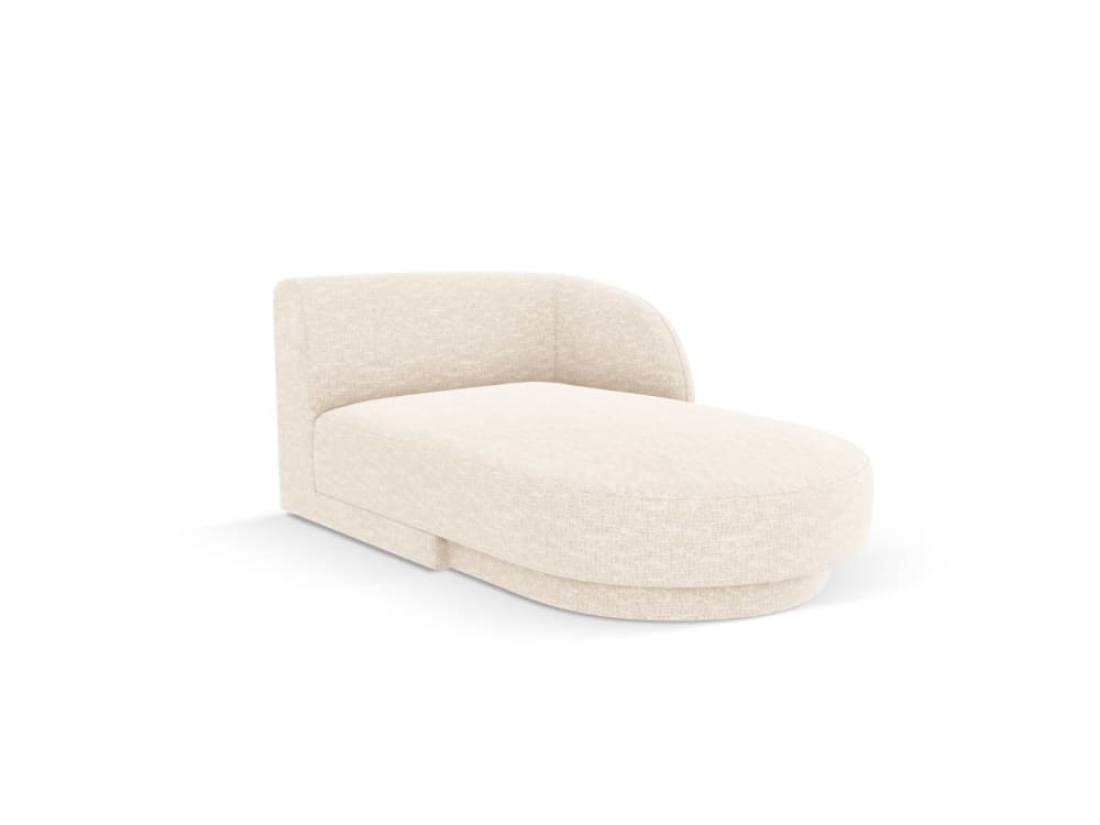 wohnli-moebel-suche-M24031374 Wohnli Möbelsuche - Chaiselongue rechts aus Chenille-Stoff leichtes beige