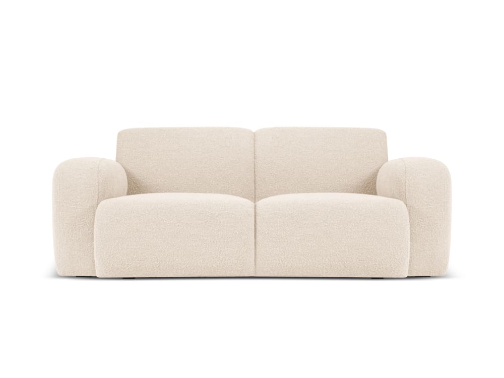 Wohnli Möbelsuche - 2-Sitzer Sofa aus Boucle beige