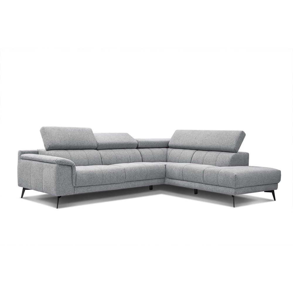 Wohnli Möbelsuche - Ecksofa 5-Sitzer mit verstellbare Kopfstützen