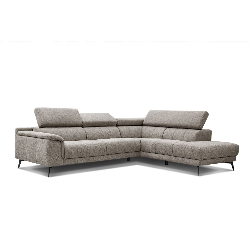 Wohnli Möbelsuche - Ecksofa 5-Sitzer mit verstellbare Kopfstützen