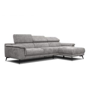 Wohnli Möbelsuche - Ecksofa 4-Sitzer mit verstellbare Kopfstützen