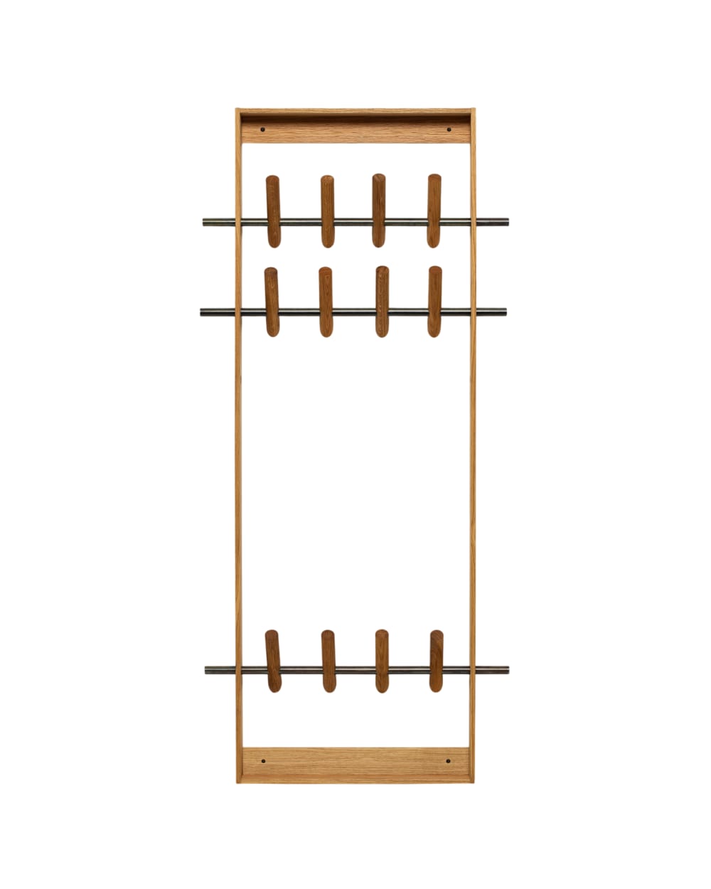 wohnli-moebel-suche-M24035235 Wohnli Möbelsuche - Design Garderobe Holz Hellbraun und Stahl Schwarz