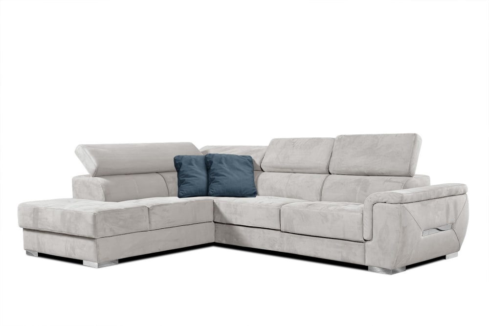 Wohnli Möbelsuche - Ecksofa 5-Sitzer mit verstellbare Kopfstützen