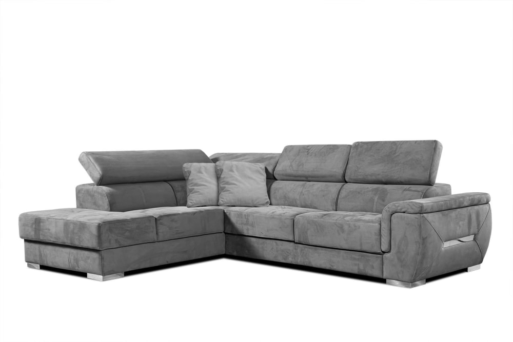 Wohnli Möbelsuche - Ecksofa 5-Sitzer mit verstellbare Kopfstützen