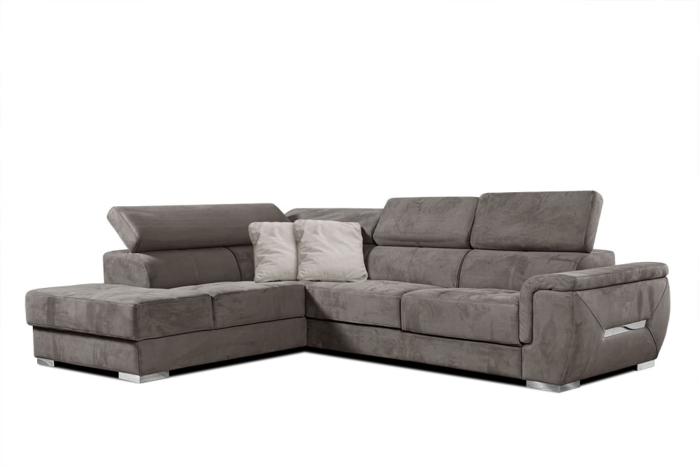 Wohnli Möbelsuche - Ecksofa 5-Sitzer mit verstellbare Kopfstützen