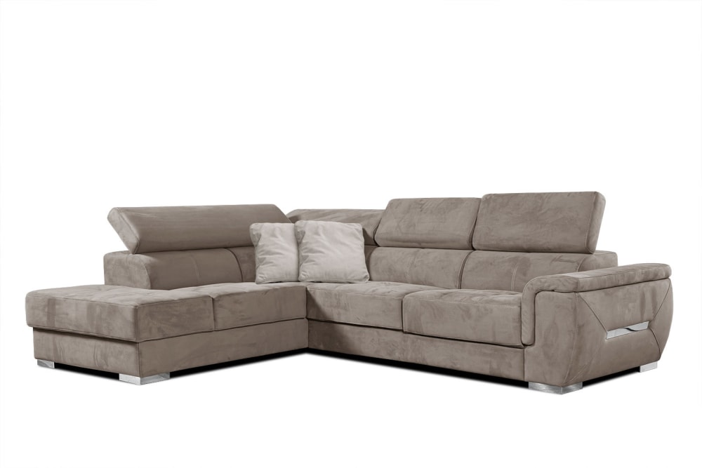 Wohnli Möbelsuche - Ecksofa 5-Sitzer mit verstellbare Kopfstützen