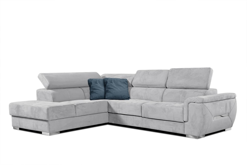 Wohnli Möbelsuche - Ecksofa 5-Sitzer mit verstellbare Kopfstützen