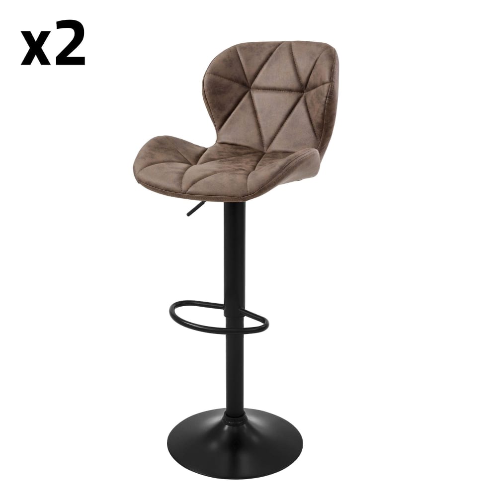 Wohnli Möbelsuche - 2er Set Barhocker aus Metall