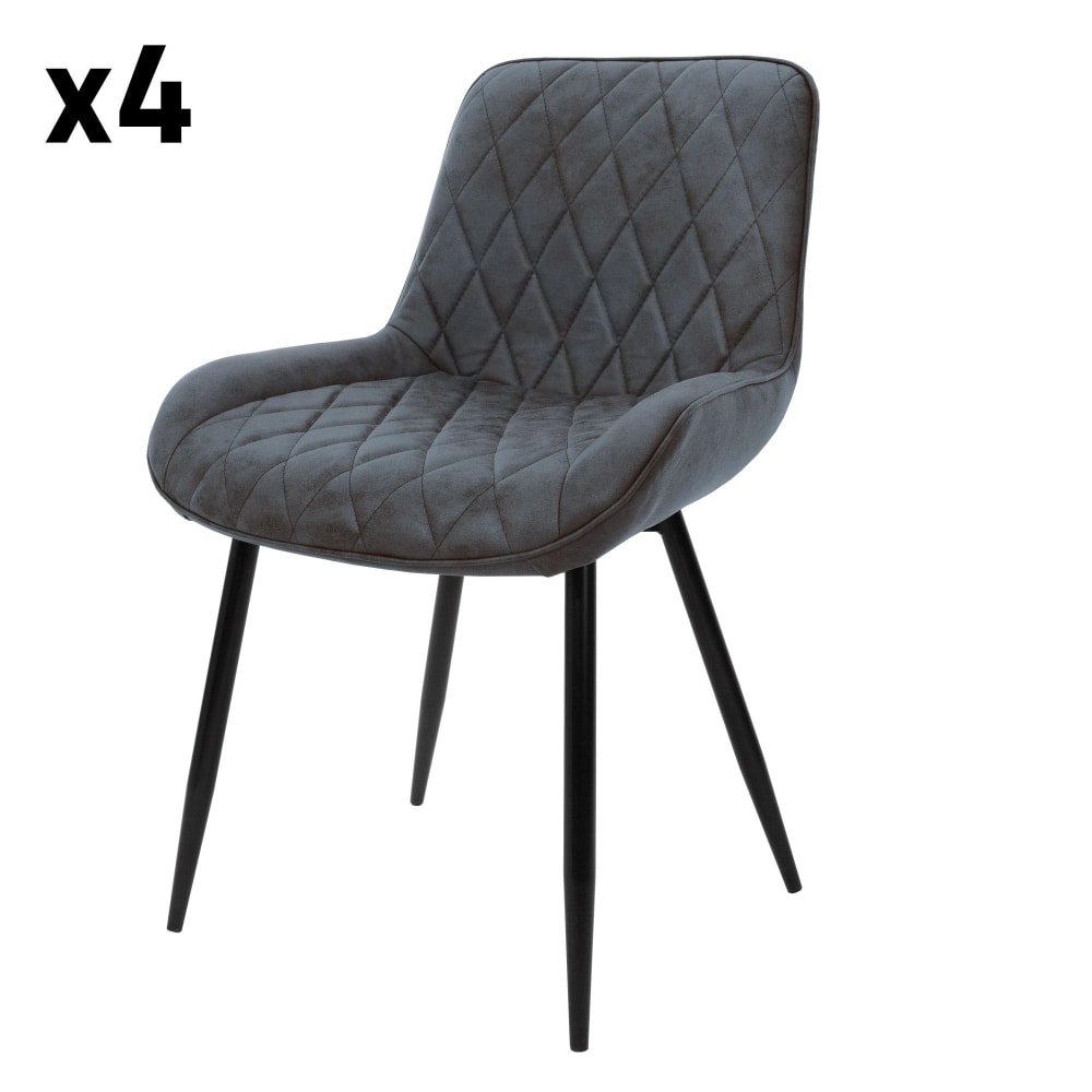 wohnli-moebel-suche-M24035869 Wohnli Möbelsuche - 4er Set Stühle aus Stahl