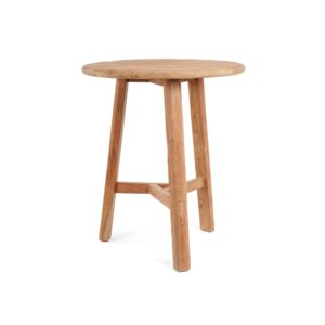 Wohnli Möbelsuche - Bartisch aus Teakholz in braun 90 x 90 x 100 cm