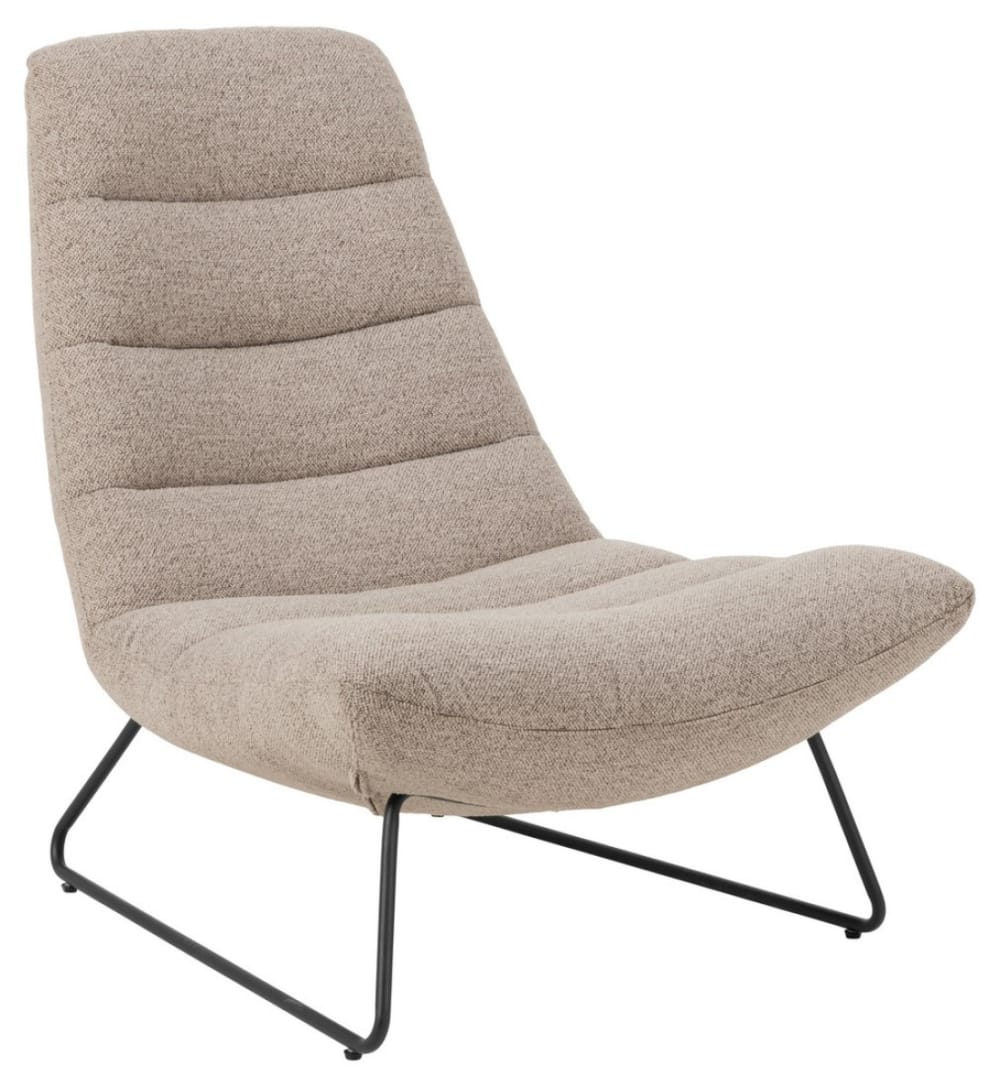 wohnli-moebel-suche-M24040847 Wohnli Möbelsuche - Beiger Lounge-Sessel aus Bouclé-Stoff