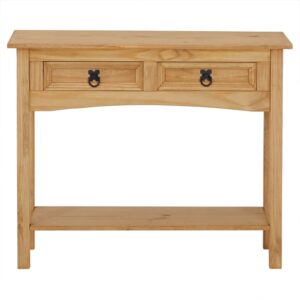 wohnli-moebel-suche-M24041384 Wohnli Möbelsuche - Konsolentisch mit 2 Schubladen aus Kiefer