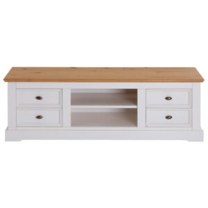 wohnli-moebel-suche-M24041454 Wohnli Möbelsuche - Lowboard mit 4 Schubladen 2 Fächer aus Kiefer