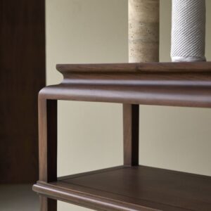 wohnli-moebel-suche-M24044066-1 Konsole aus massiver Akazie 100 cm 103x90x43cm Holz Braun Tikamoon Möbel Wohnzimmermöbel Konsolentische
