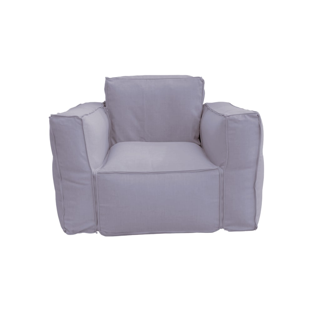 Wohnli Möbelsuche - Modulares Gartensofa 90x75x65 cm Grau