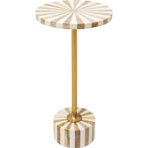 wohnli-moebel-suche-M24046887 Wohnli Möbelsuche - Beistelltisch mit Muster aus Holz und Stahl