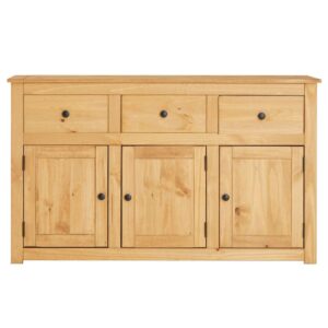 Wohnli Möbelsuche - Sideboard mit 3 Türen 3 Schubladen aus Kiefer