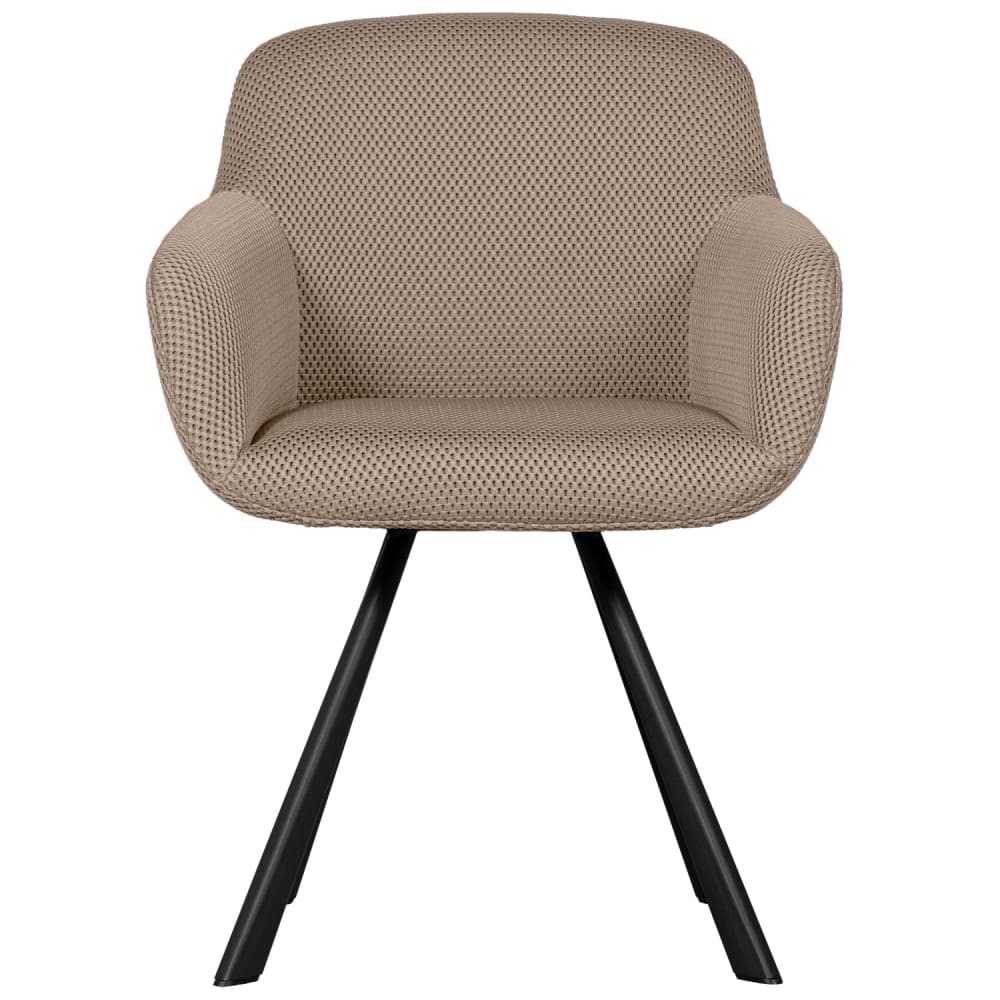 Wohnli Möbelsuche - Esszimmerstuhl mit Gestrickten Netzstoff