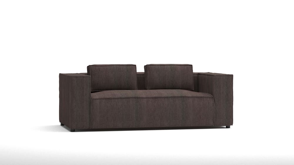 wohnli-moebel-suche-M24058832 Wohnli Möbelsuche - Modernes Sofa 2-Sitzer aus Cord-Stoff
