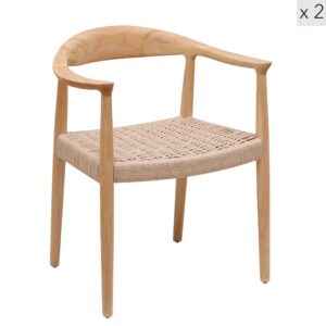 wohnli-moebel-suche-M24066369 Wohnli Möbelsuche - Esszimmerstühle (2er Set) aus Massivholz und Seil
