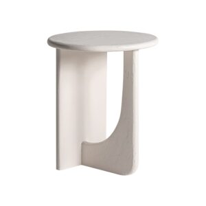 wohnli-moebel-suche-M24067018-1 Beistelltisch aus Mangoholz in off-white 45x45x55cm 45x55x45cm Holz Weiß Kodu Möbel Wohnzimmermöbel Beistelltische