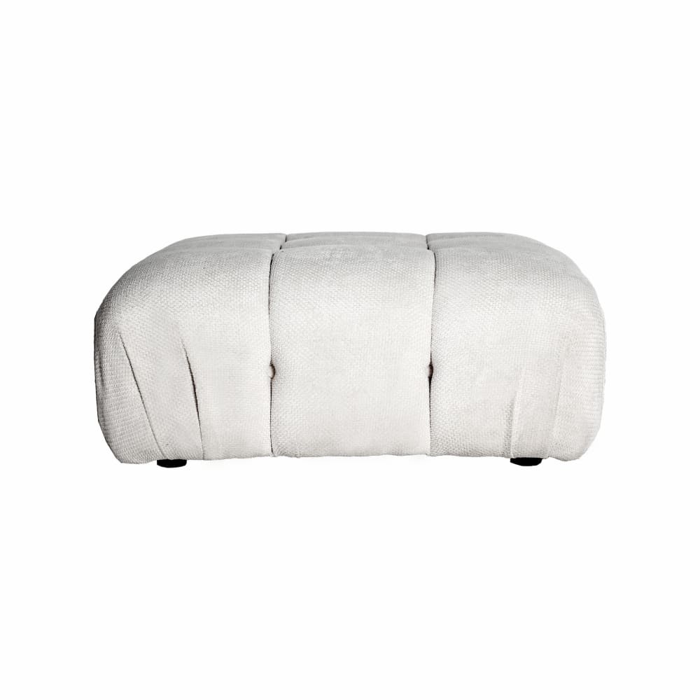 wohnli-moebel-suche-M24067022 Wohnli Möbelsuche - Polyester-Fußstütze Sofa-Modul in off-white 93x93x40cm