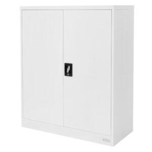 wohnli-moebel-suche-M24067672 Wohnli Möbelsuche - Aktenschrank Metallschrank 90x40x109 cm Weiß