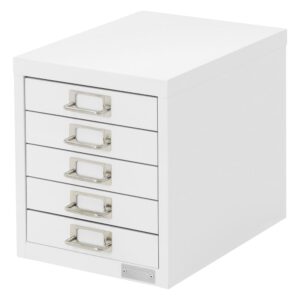 wohnli-moebel-suche-M24067673 Wohnli Möbelsuche - Aktenschrank mit 5 Schubladen 28x38x33cm Weiß