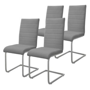 57x102x40cm Metall Schwarz ML-Design Möbel Esszimmermöbel Stühle