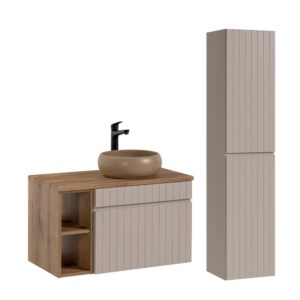 wohnli-moebel-suche-M24070547 Wohnli Möbelsuche - Waschtisch und Hängesäule 1 Schublade