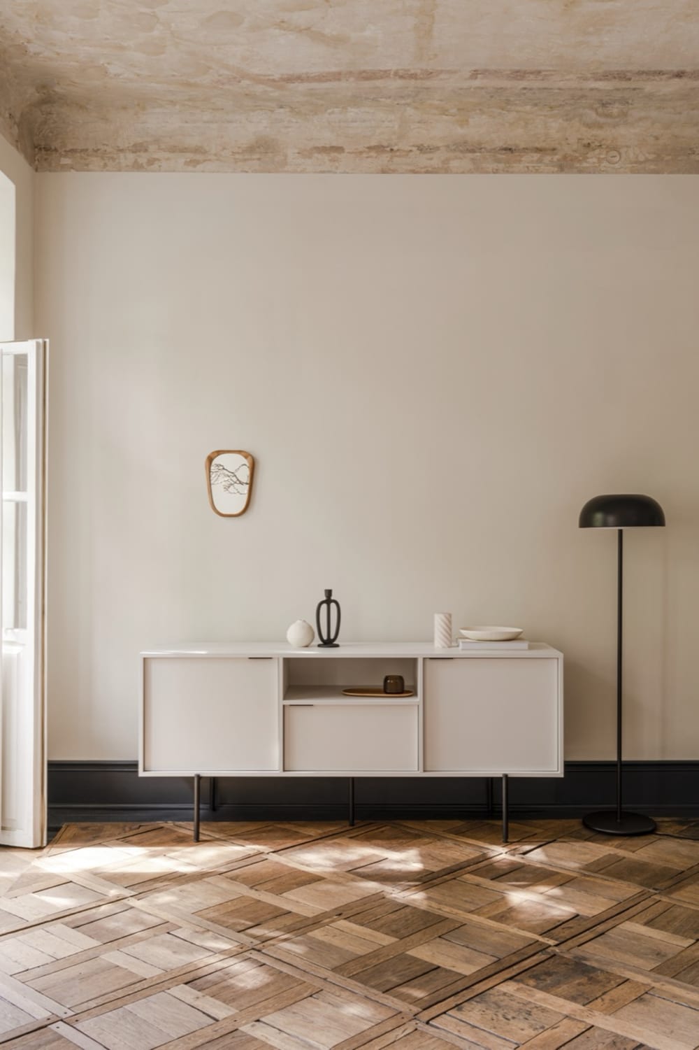 180x79x50cm Spanplatte Beige noo.ma Möbel Esszimmermöbel Sideboards, Highboards & niedrige Anrichten