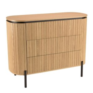 Wohnli Möbelsuche - Sideboard mit 3 Schubladen im Retro-Stil aus Holz
