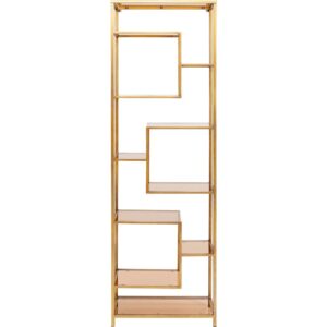 wohnli-moebel-suche-M24073425 Wohnli Möbelsuche - Regal mit 10 Ablagen aus Glas und Stahl