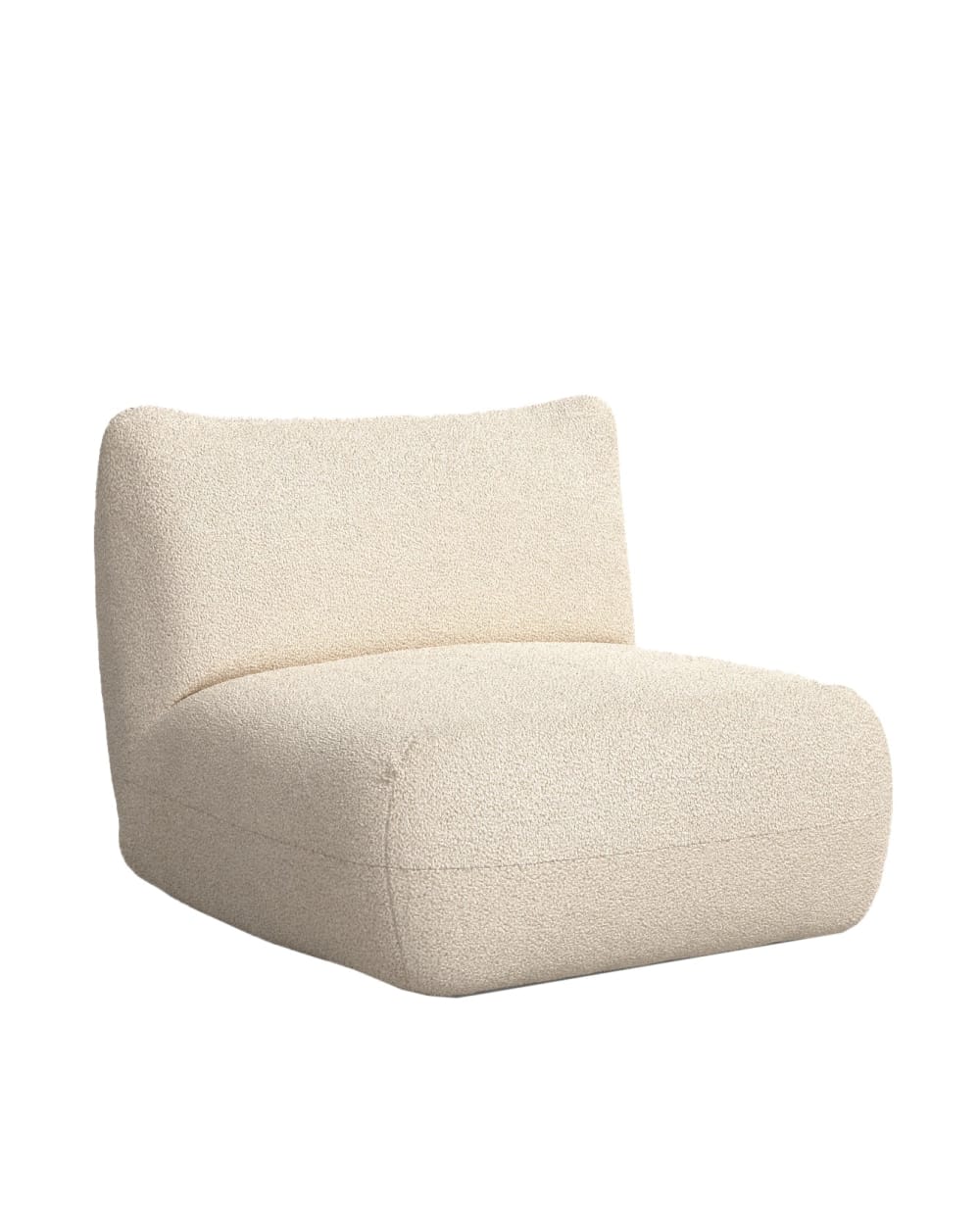 Wohnli Möbelsuche - Sessel Beige Bouclé