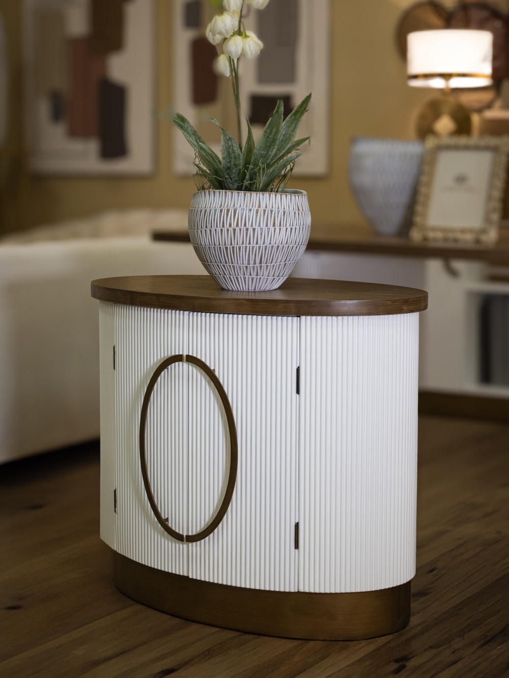 Schrank aus Holz weiß und braun cm 79x48x67 79x67x48cm Holz Weiß Mauro Ferretti Möbel Schlafzimmermöbel Kommoden