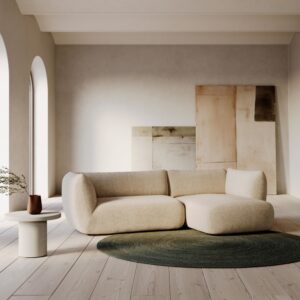 wohnli-moebel-suche-M24077327 Wohnli Möbelsuche - Sofa Beige Chaiselongue rechts 243x148 cm