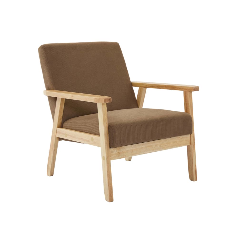 wohnli-moebel-suche-M24077564 Wohnli Möbelsuche - Skandinavischer Sessel mit Cord-Bezug taupe