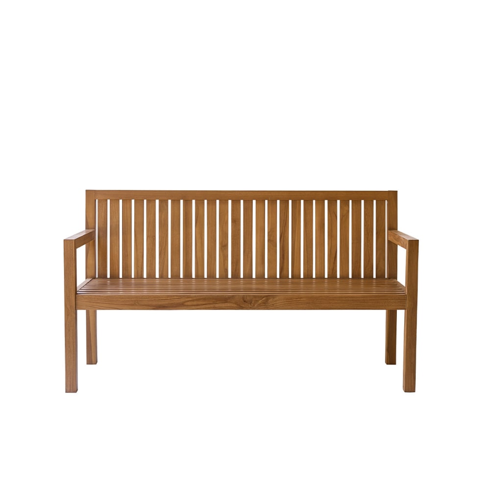 Wohnli Möbelsuche - Gartenbank aus massivem Teakholz 160 cm