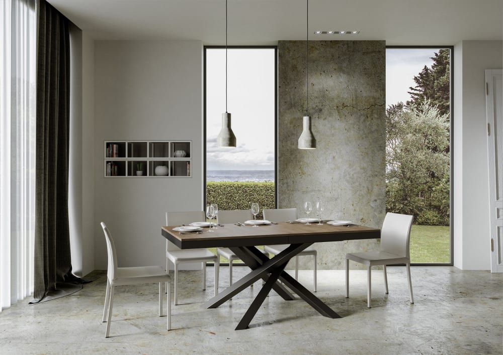 180x77x90cm Spanplatte Braun Itamoby Möbel Esszimmermöbel Esstische