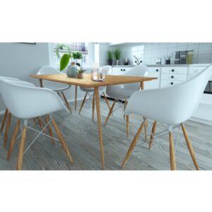 wohnli-moebel-suche-M24078946-1 Esstisch für 8 Personen in Holzoptik L160 cm 160x76x80cm Spanplatte Braun Loft24 Möbel Esszimmermöbel Esstische