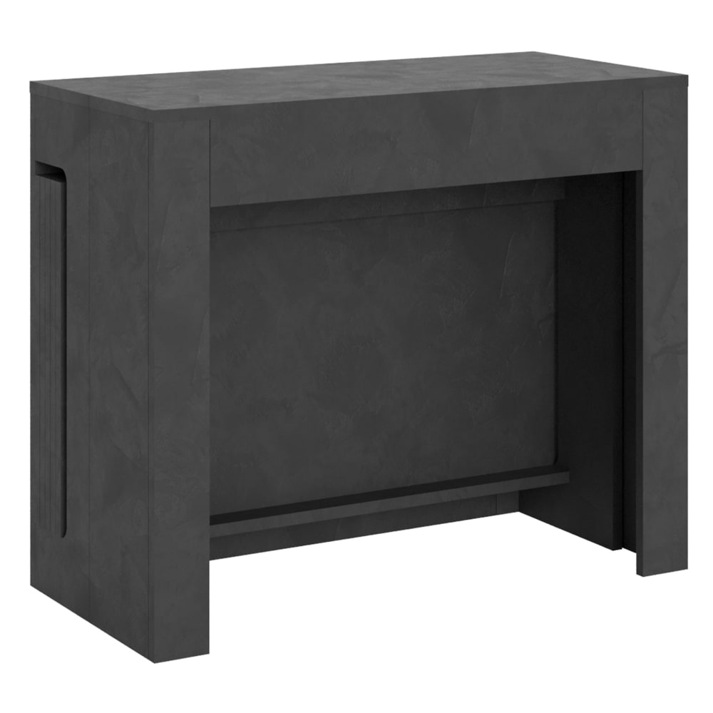Wohnli Möbelsuche - Ausziehbarer Konsolentisch 90x42/302 cm in Holzoptik