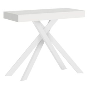 Wohnli Möbelsuche - Ausziehbarer Konsolentisch 90x40/300 cm in Holzoptik