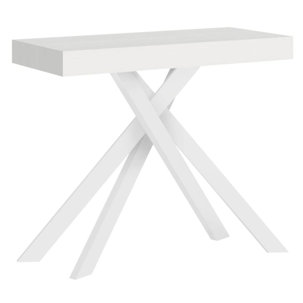 Wohnli Möbelsuche - Ausziehbarer Konsolentisch 90x40/300 cm in Holzoptik