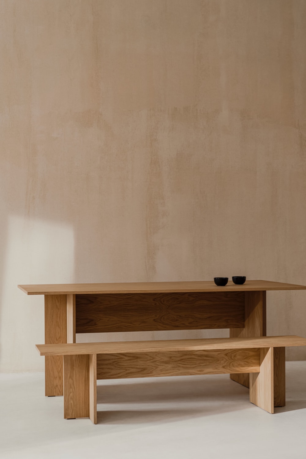 170x43x38cm Spanplatte Braun noo.ma Möbel Esszimmermöbel Sitzbank und Holzbank