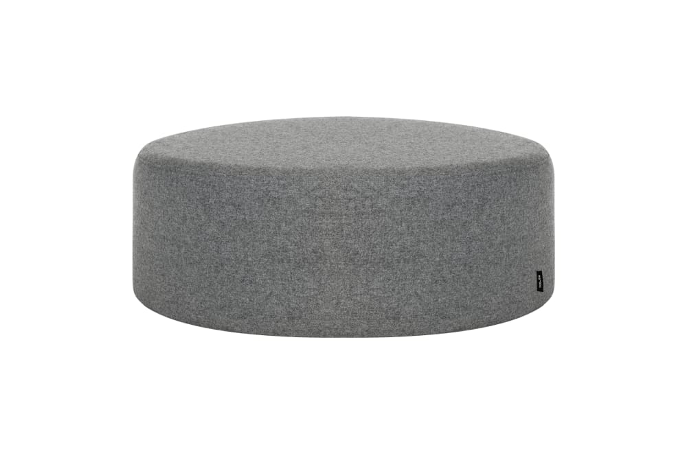 Wohnli Möbelsuche - noo.ma Folk Pouf quadratisch groß 70 x 70 x 25 cm