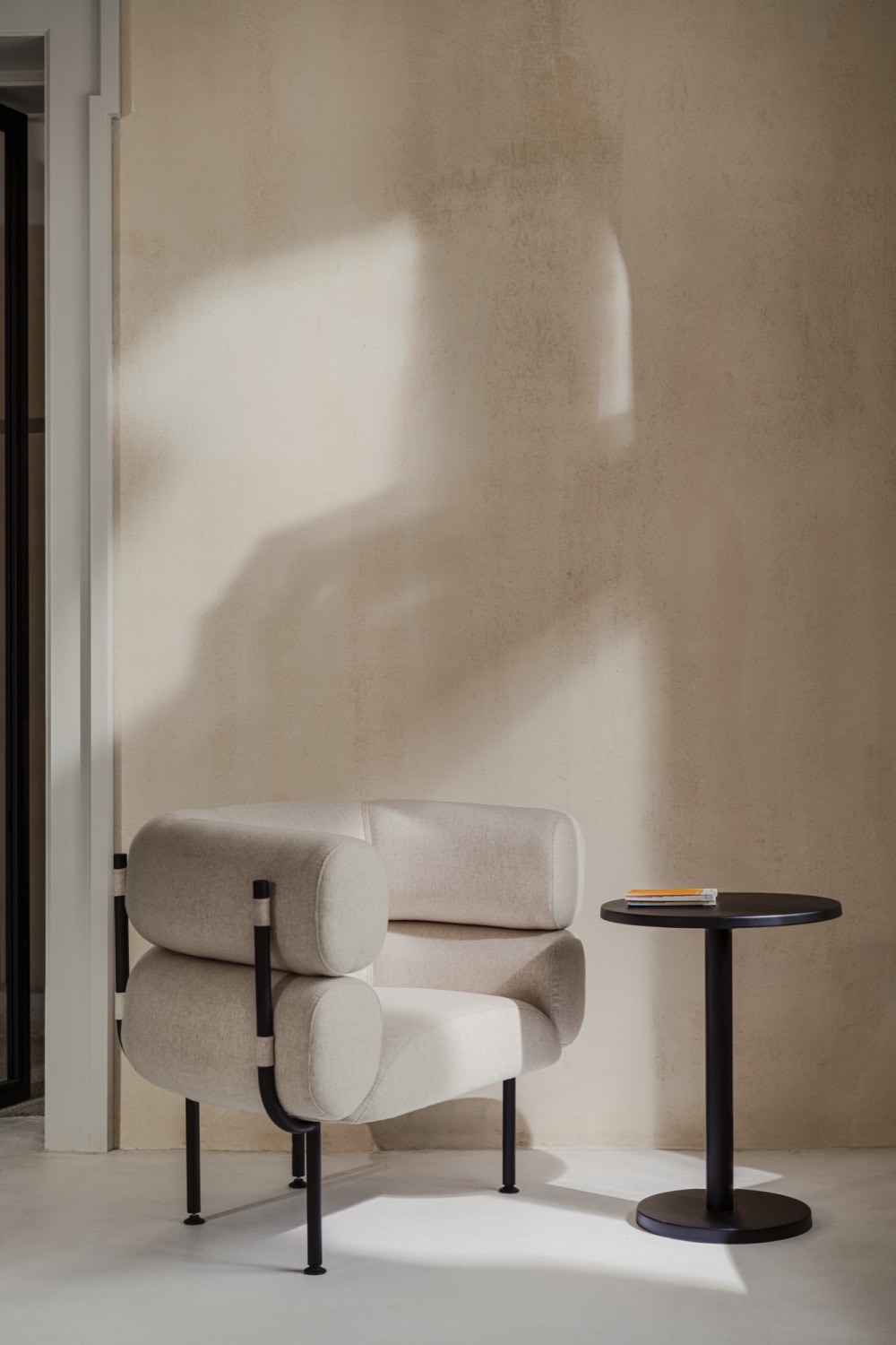 44x58x44cm Spanplatte Schwarz noo.ma Möbel Wohnzimmermöbel Beistelltische