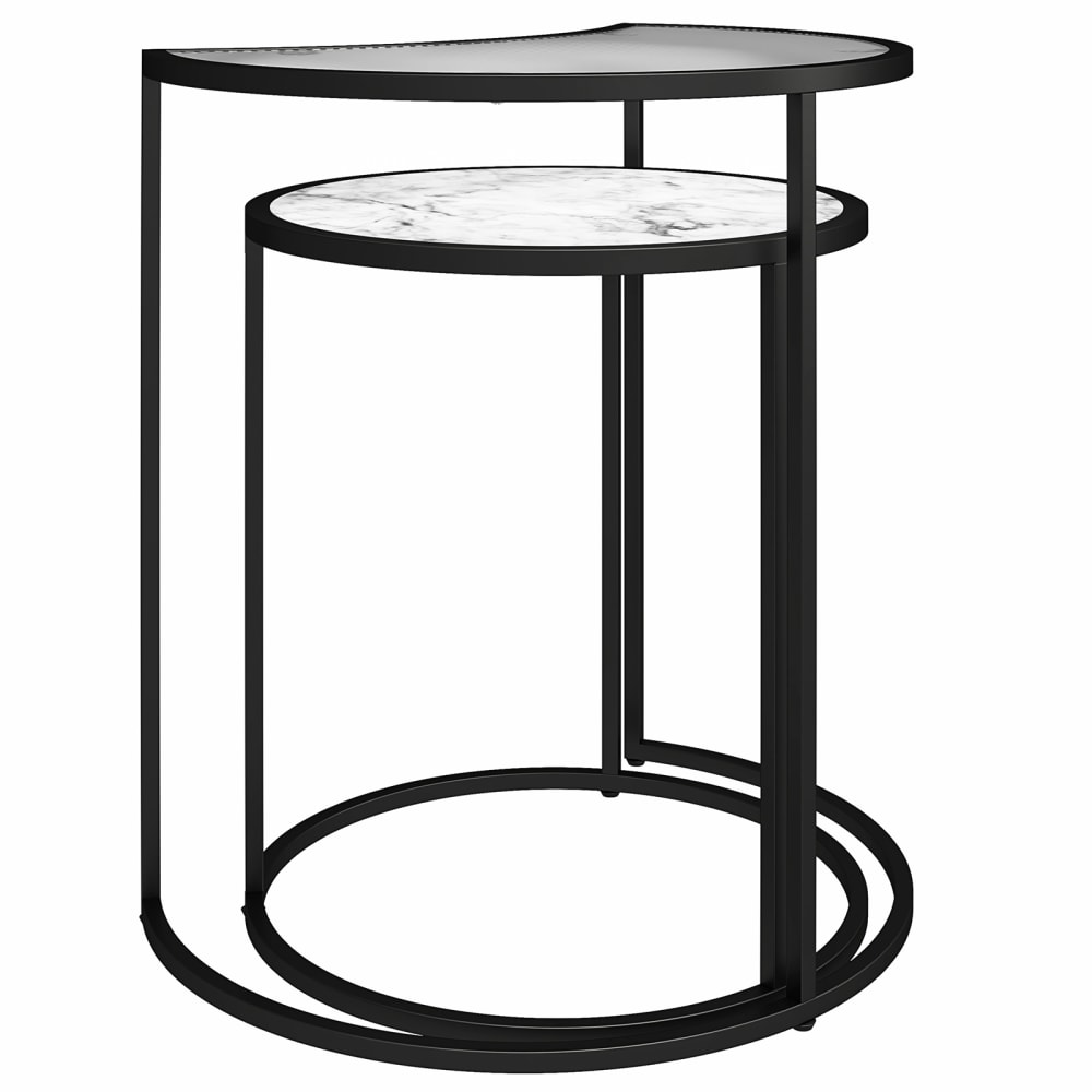 wohnli-moebel-suche-M24083328 Wohnli Möbelsuche - Beistelltisch in Marmoroptik / Glas