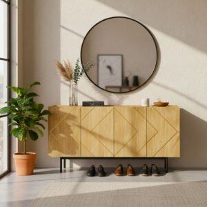 geometrischen Türen