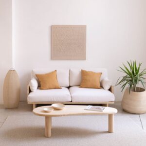 natürlicher Kiefer 130 cm Lackiert