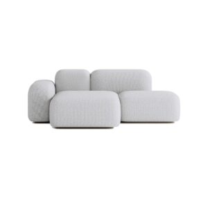 Wohnli Möbelsuche - Modulares 2-Sitzer-Ecksofa aus Stoff